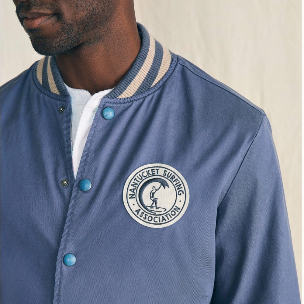 Faherty Spring Lake Surf Club Reversible Jacket - Picture 2 of 12